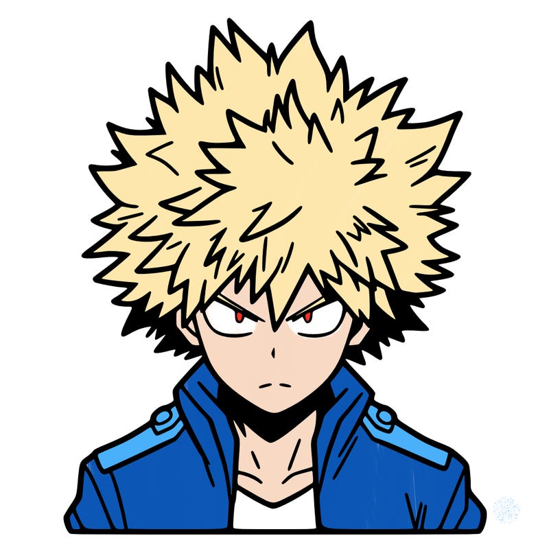 bakugo from my hero academia