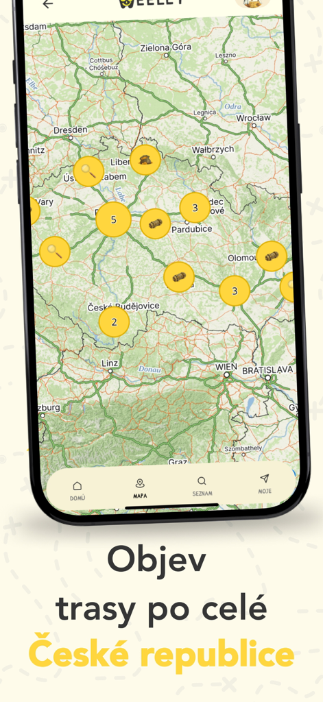 Weelet: Objevuj Česko hrou - Travel App | MWM