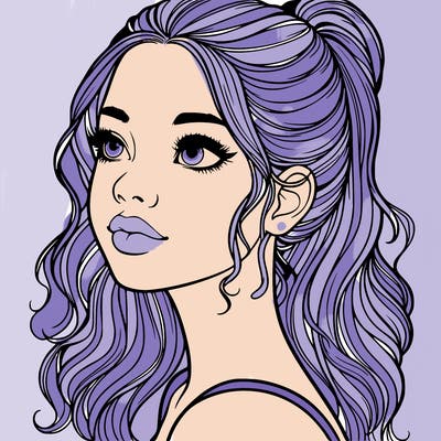 beautiful realistic girl