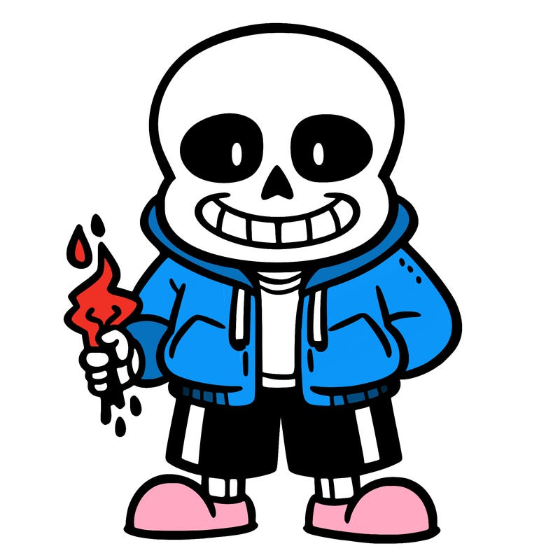 sans undertale scary