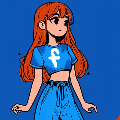 girl in a cute crop top