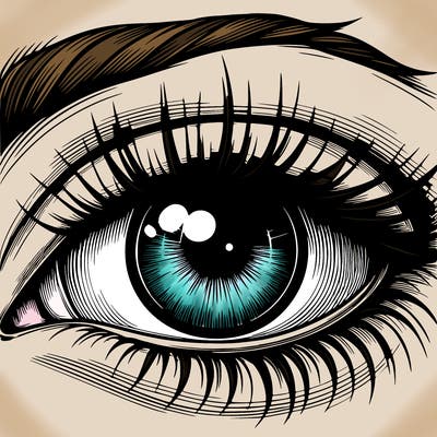 realistic eye