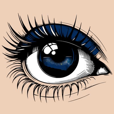 realistic eye