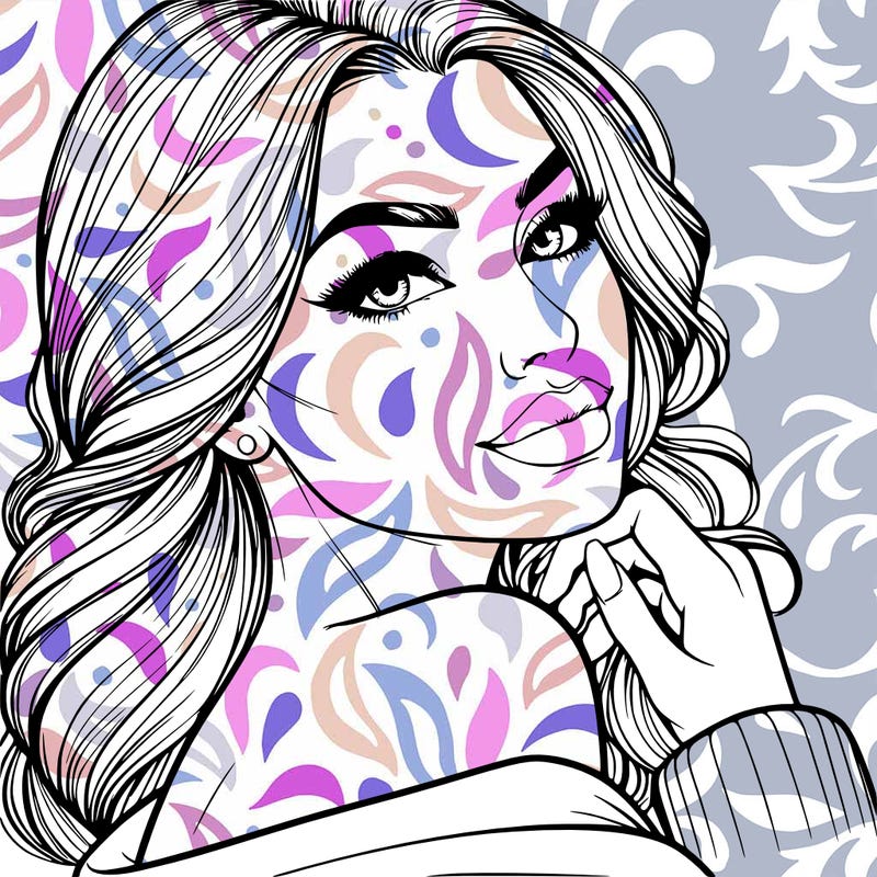 realistic pretty woman