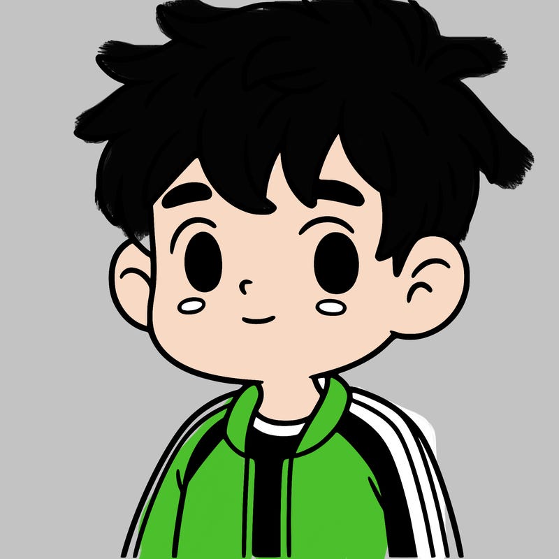 boy with messy hair and tracksuit