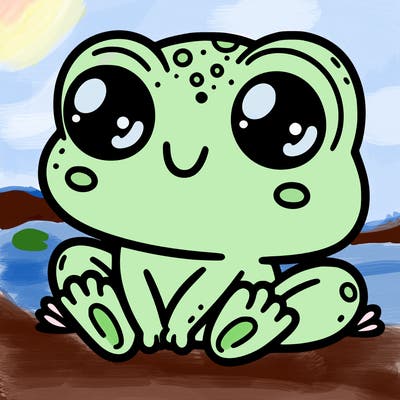 cute frog