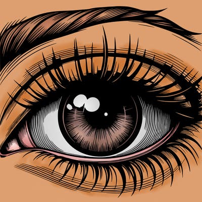 realistic eye