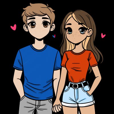 boyfriend and girlfriend