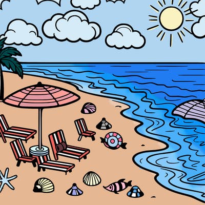 beach