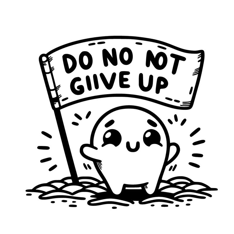 do not give up