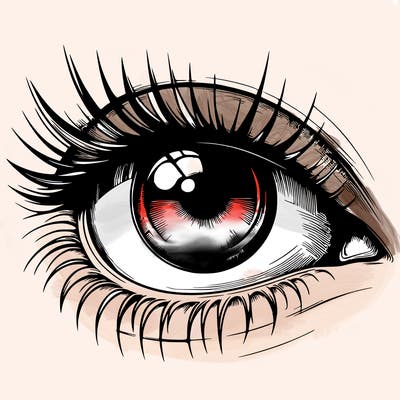 realistic eye