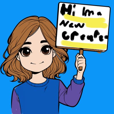realistic girl holding up a sign