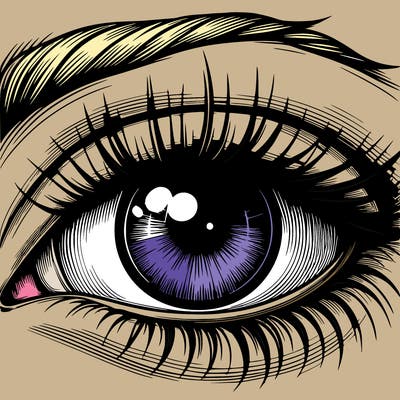 realistic eye