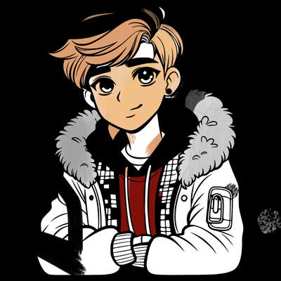 stylish teenager