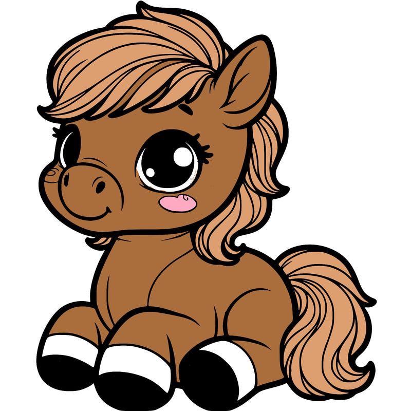 baby horse