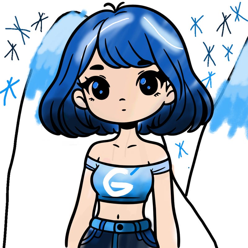 girl in a cute crop top