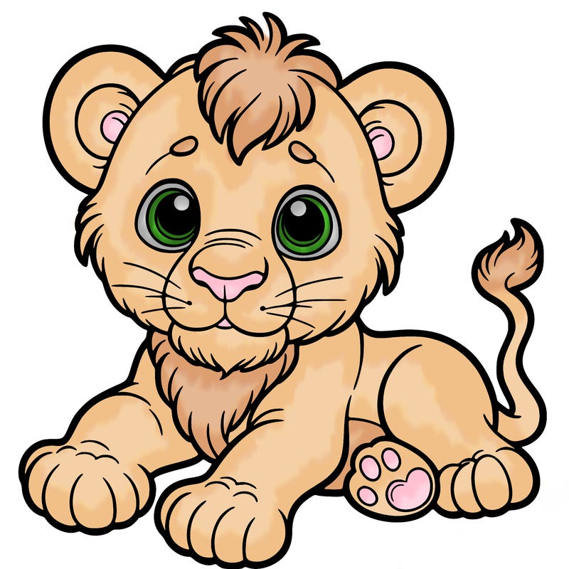 lion cub