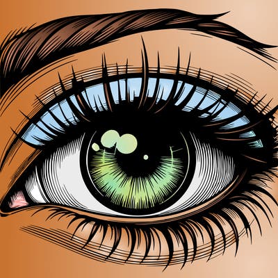 realistic eye