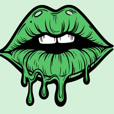 lips that look realistic and drip