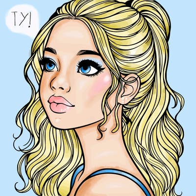 beautiful realistic girl