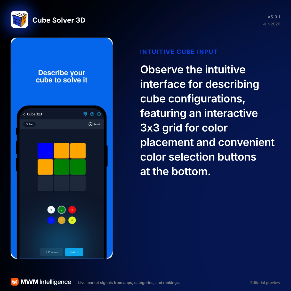 Cube Solver 3D - Games App | MWM