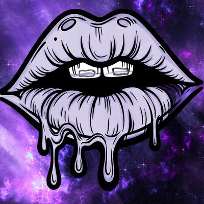 lips that look realistic and drip