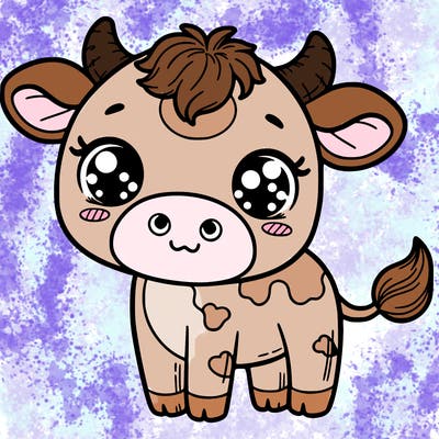 cute cow