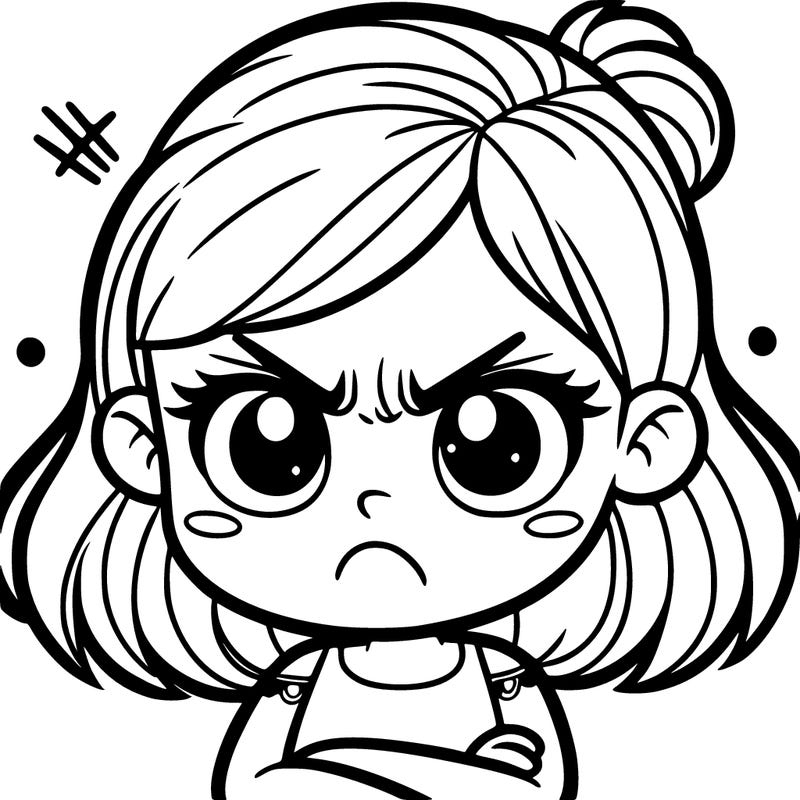 angry girl