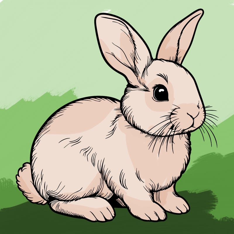 realistic bunny