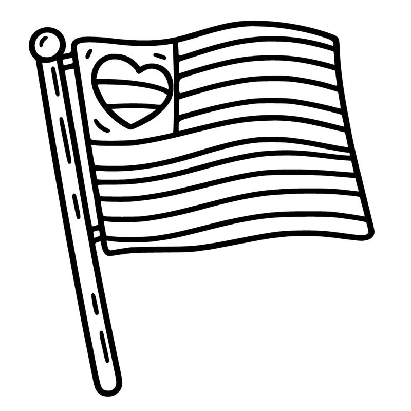 pride flag for pride month