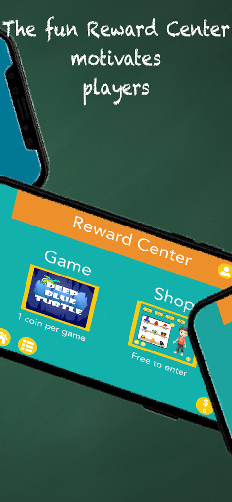 Reading Speed/Fluency Builder. - Reading Fluency Builder app reward center screen showing games and items shop