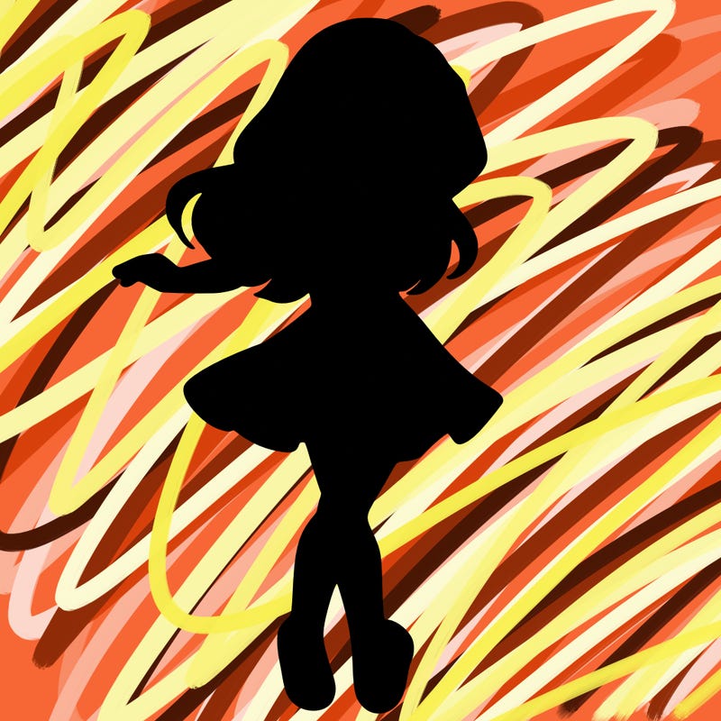 girl dancing  realistic