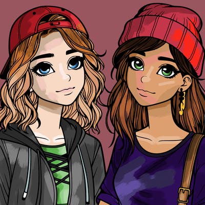 realistic teenager girls