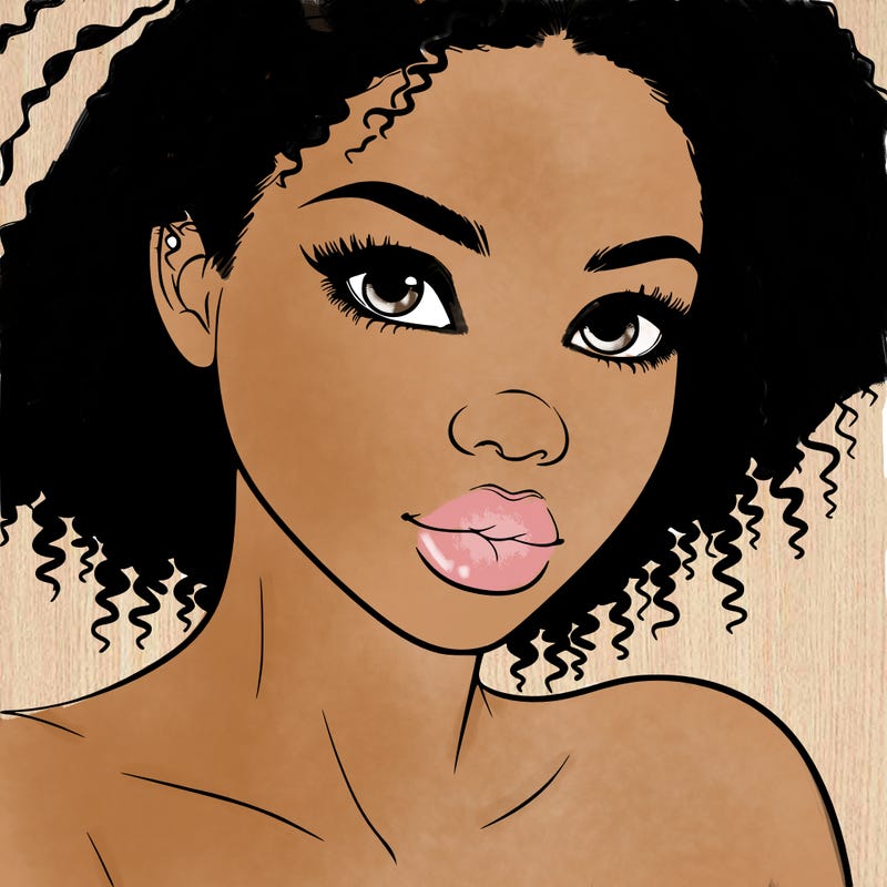 realistic black girl
