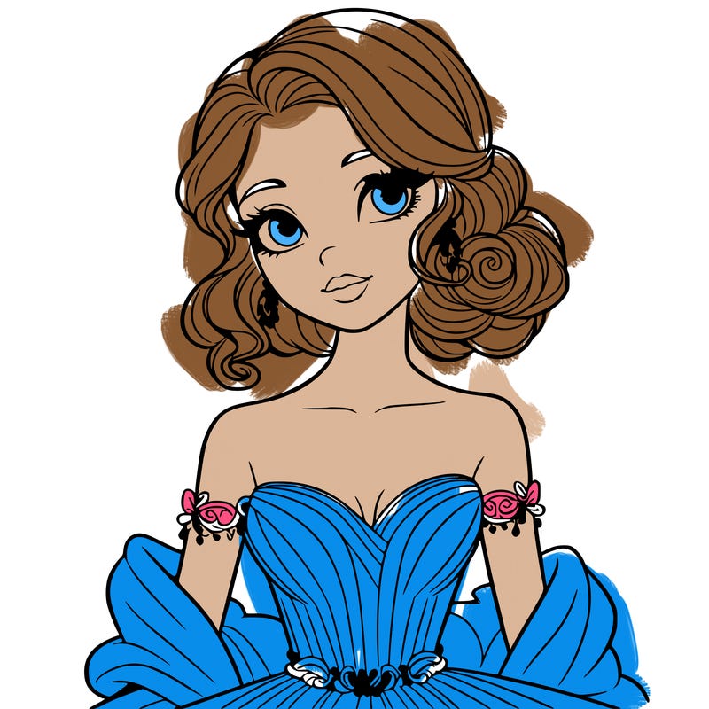 a pretty elegant lady