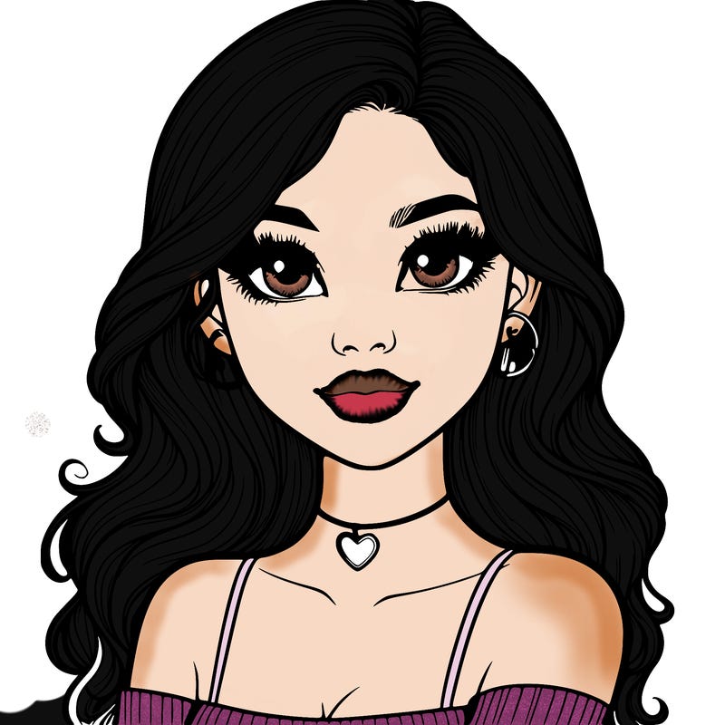 realistic pretty girl