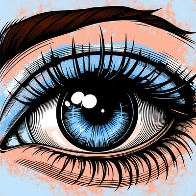 realistic eye