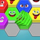 Hexa Sort: Merge Emoji Stack