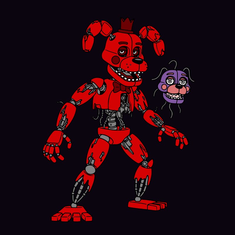 fnaf game 2 mangle