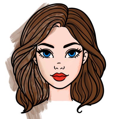 woman face