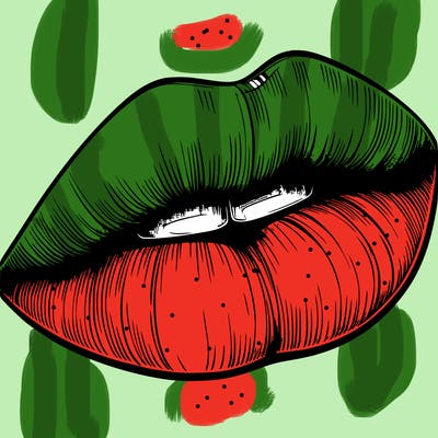 realistic lips