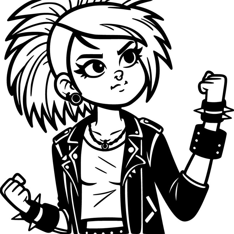 punk girl