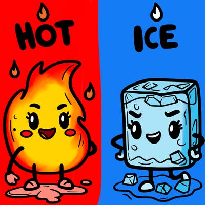 hot and ice