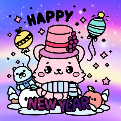 message : happy new year