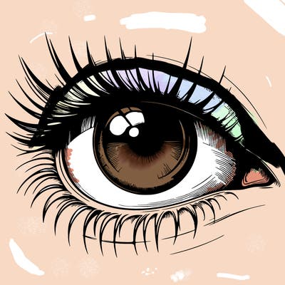 realistic eye