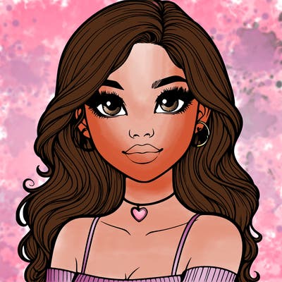 realistic pretty girl