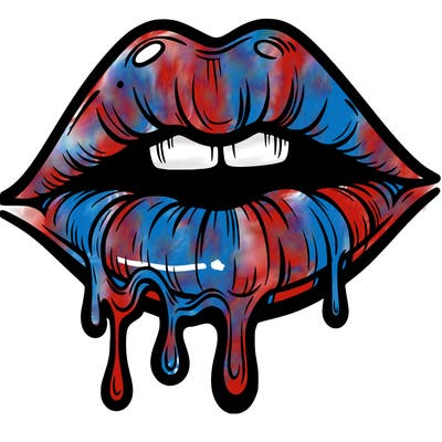 lips that look realistic and drip