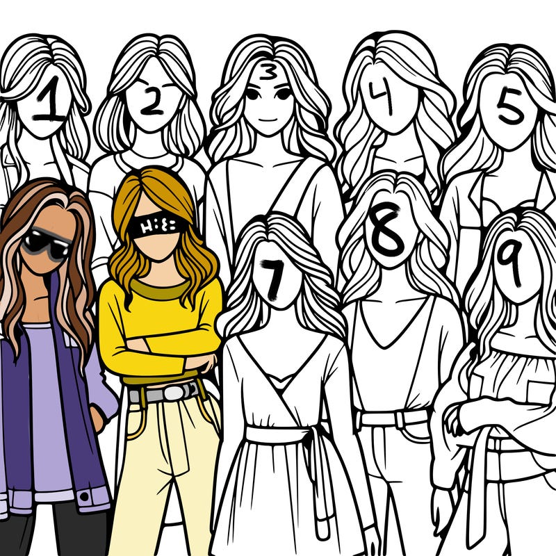 a bunch of girls