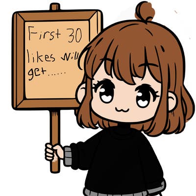 a girl holding a board simple