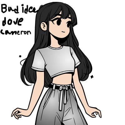 girl in a cute crop top